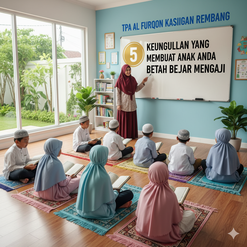 TPA Al Furqon Kasingan Rembang: 5 Keunggulan yang Membuat Anak Anda Betah Belajar Mengaji